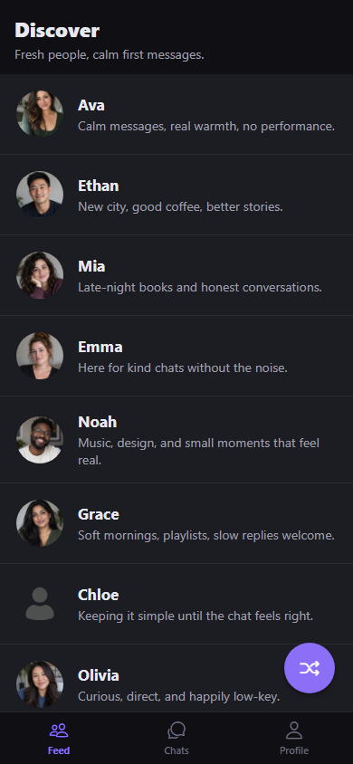 Profile discovery